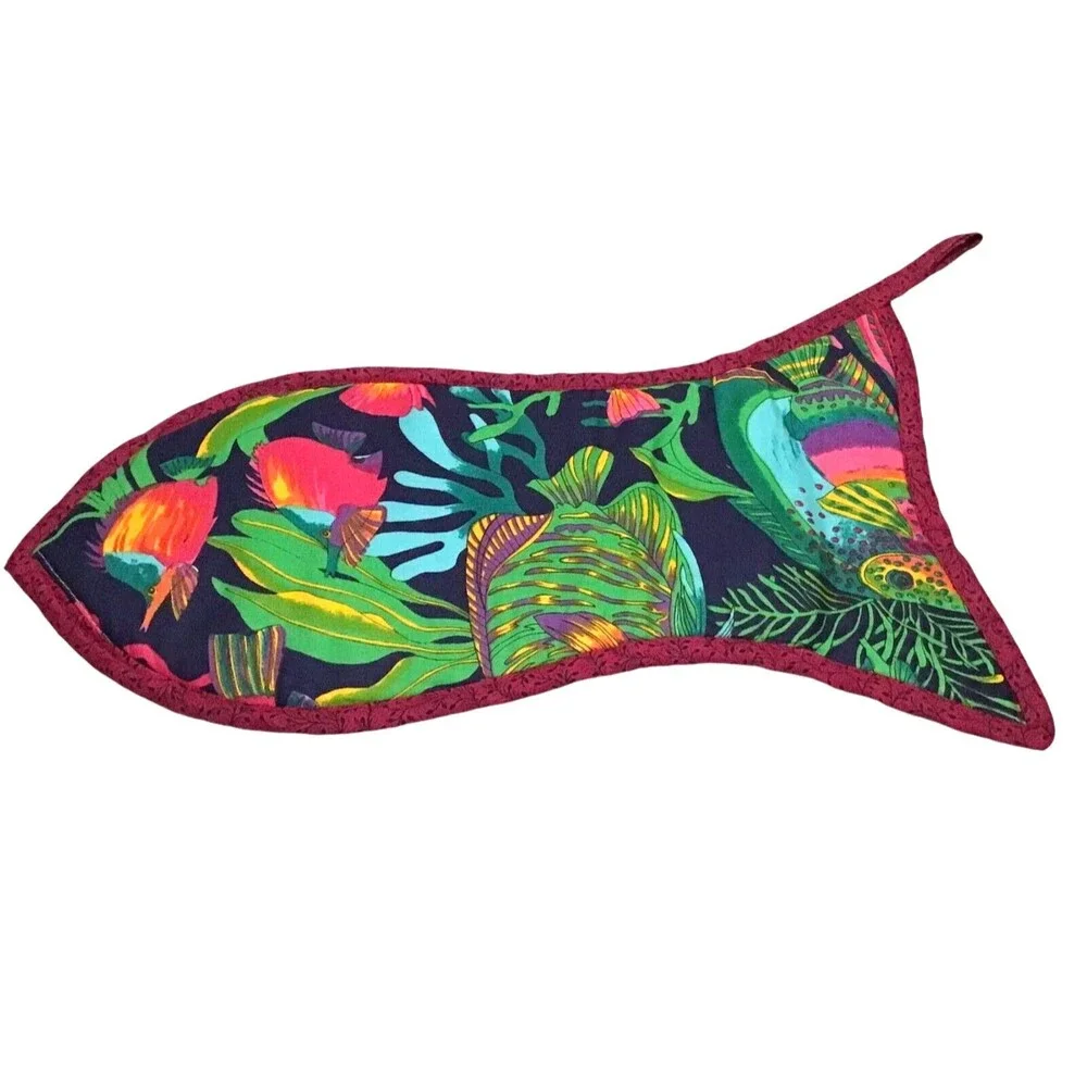 Tropical Fish Oven Mitt Unique Kitchen 16
